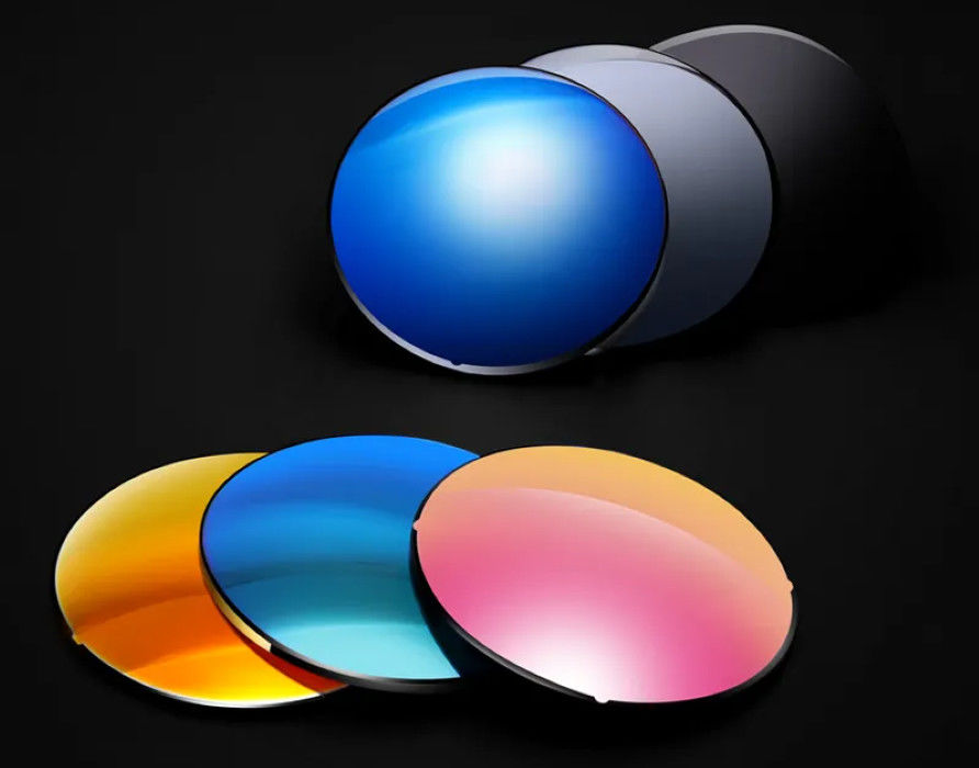 Filtri di vetro ottico rotondo personalizzabili Filtri di vetro colorato per la separazione dei colori